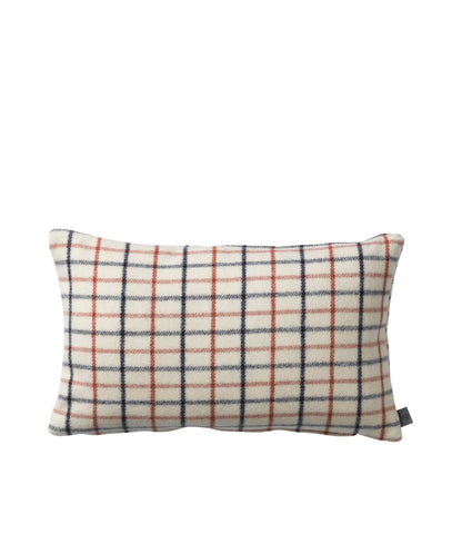 R16 Slotsholmen Rectangle Cushion — Red Wool