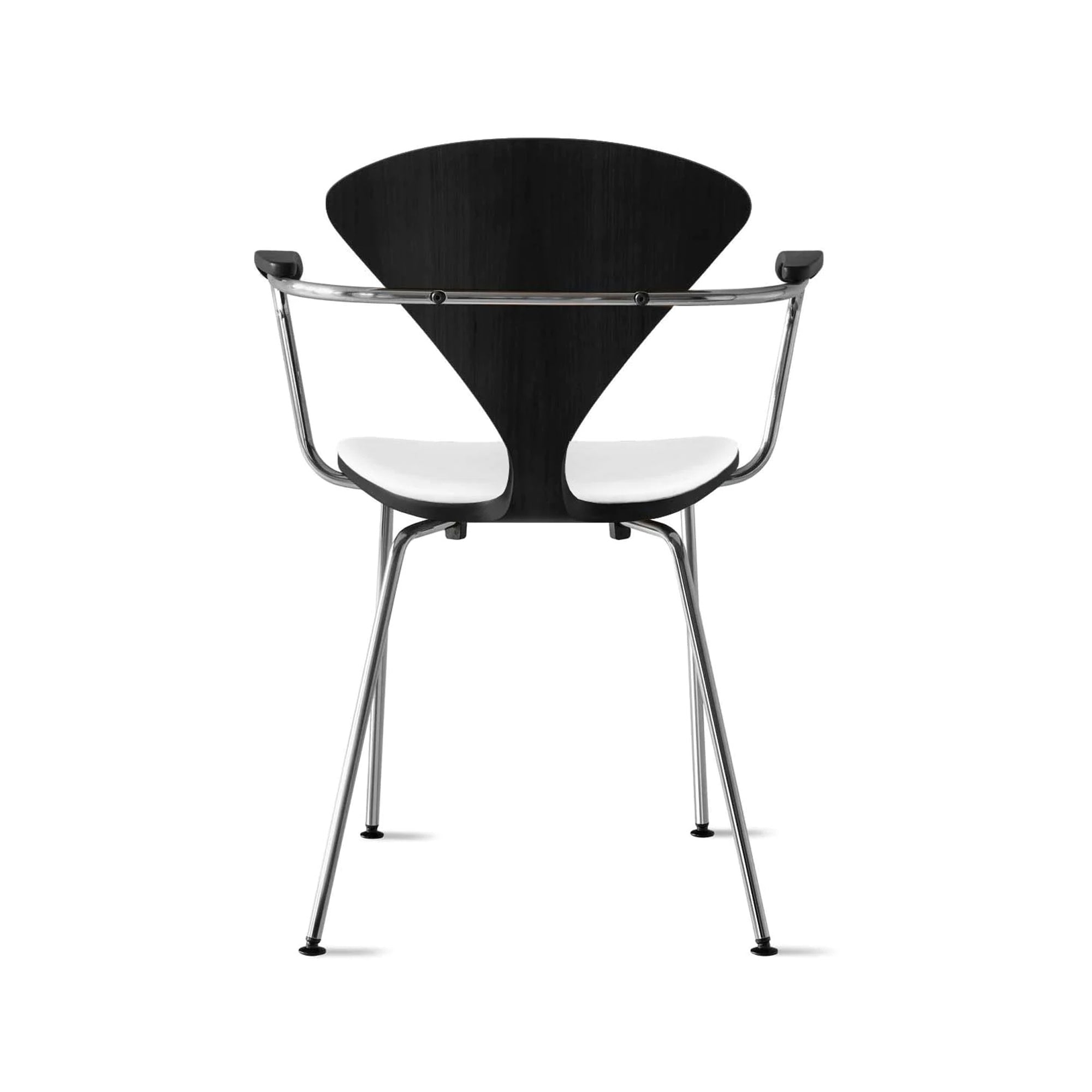 Cherner Metal Armchair with Seat Pad