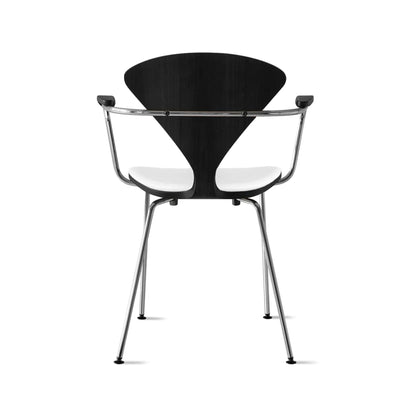 Cherner Metal Armchair with Seat Pad
