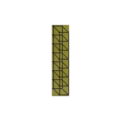 RG-01 Rug by Christian Borger, Olive, 2½'×10', top-down view