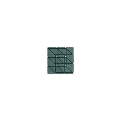 RG-01 Rug by Christian Borger, Celadon, 4×4, top-down view