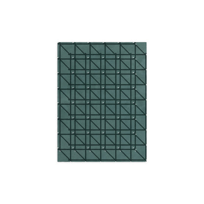 RG-01 Rug by Christian Borger, Celadon, 8×10, top-down view