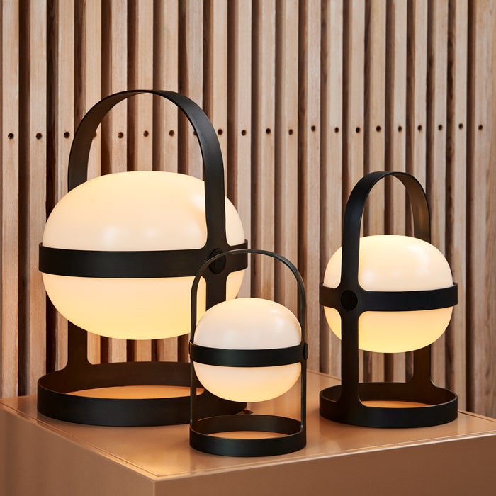 Soft Spot Solar Lamp — Black