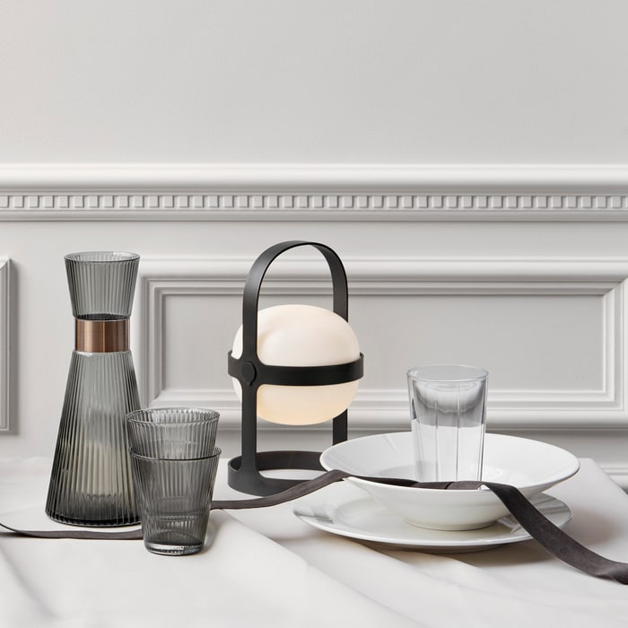 Soft Spot Solar Lamp — Black