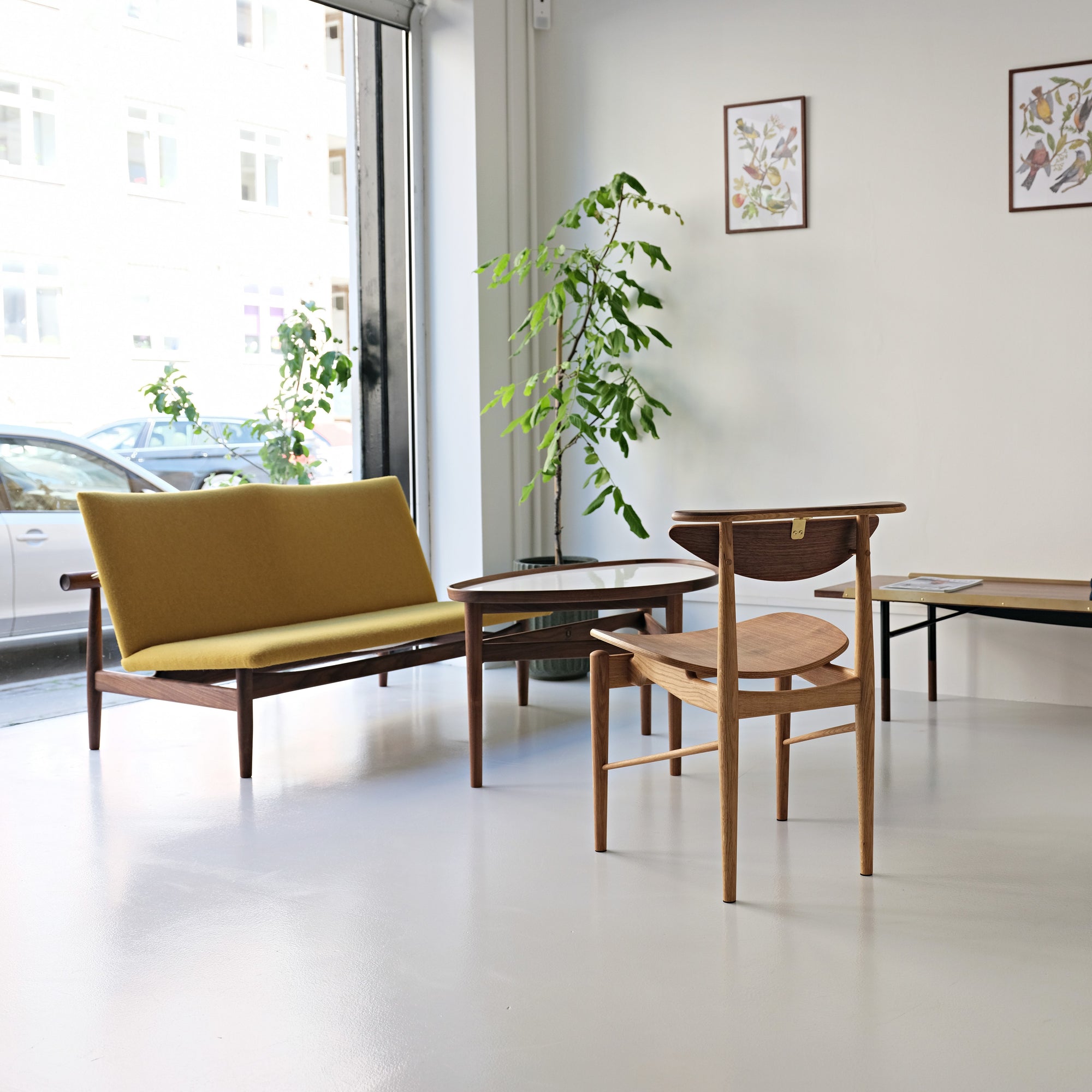 Reading Chair — Wood Seat