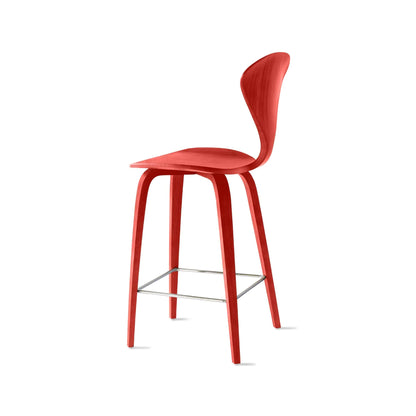 Cherner Wood Base Bar Stool