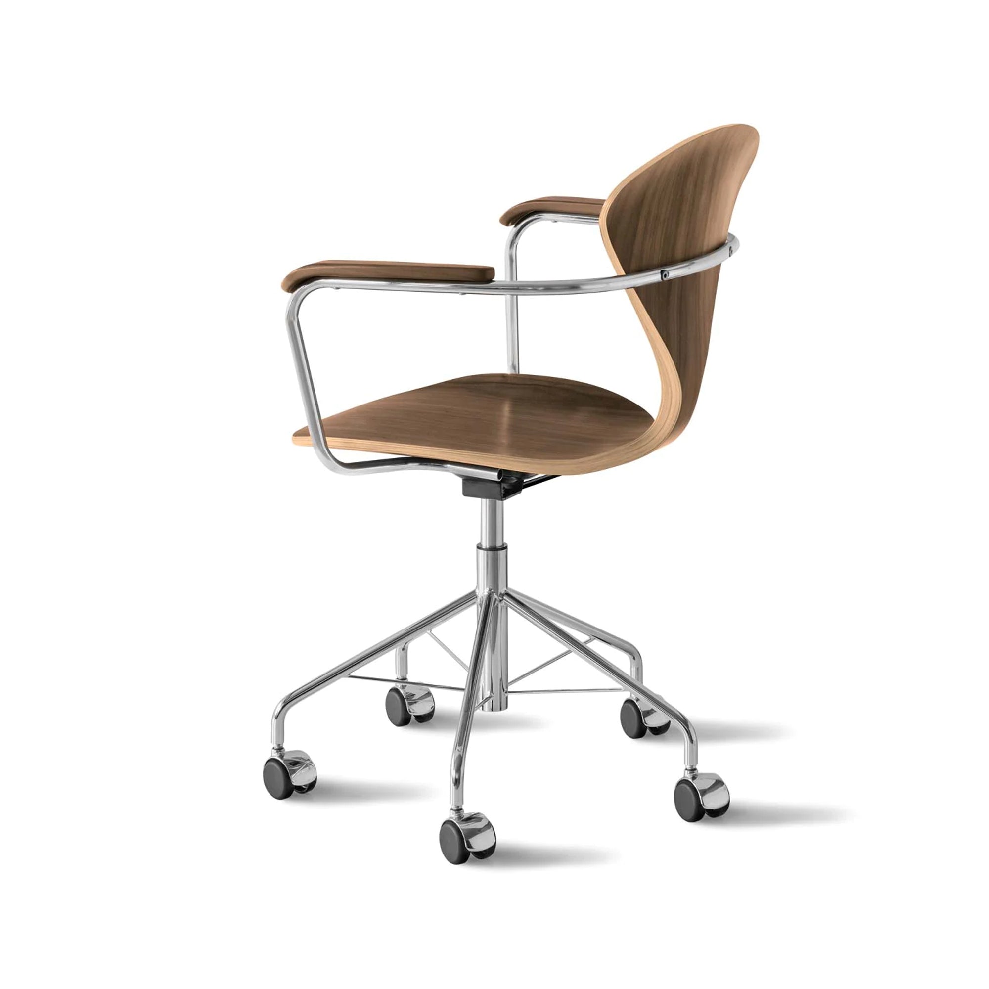 Cherner Swivel Base Arm Chair