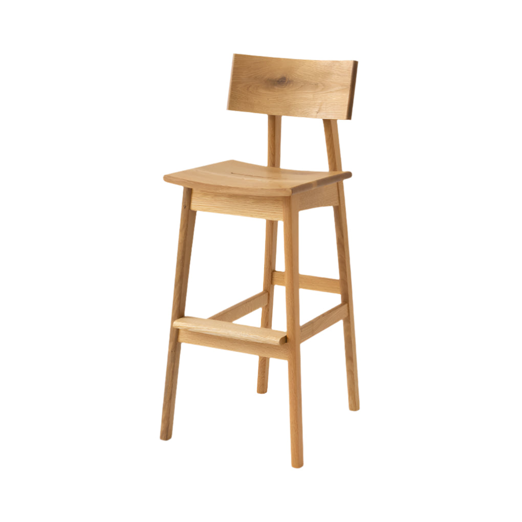 Words From Forest Counter Chair — Wood Seat