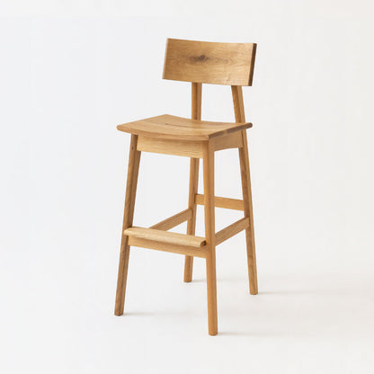 Words From Forest Counter Chair — Wood Seat