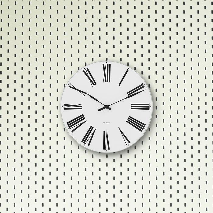 Arne Jacobsen Roman Wall Clock — Small