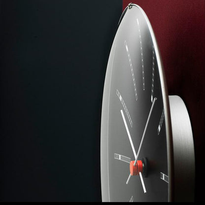 Arne Jacobsen Bankers Wall Clock — Medium Black