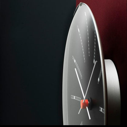 Arne Jacobsen Bankers Wall Clock — Large Black