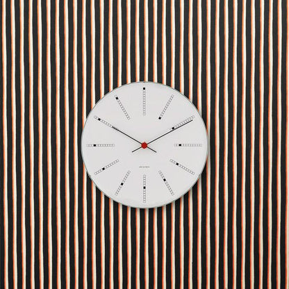 Arne Jacobsen Bankers Wall Clock — Extra Large White