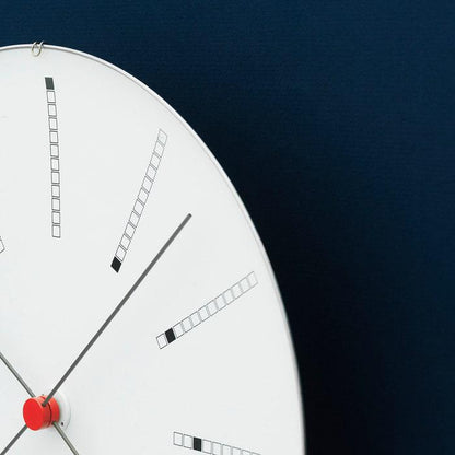 Arne Jacobsen Bankers Wall Clock — Extra Large White