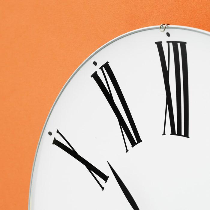 Arne Jacobsen Roman Wall Clock — Extra Large