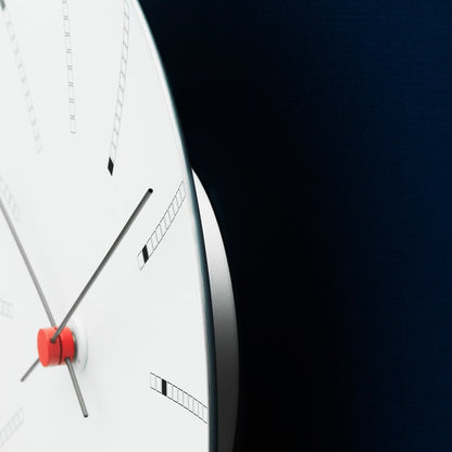 Arne Jacobsen Bankers Wall Clock — Extra Small White