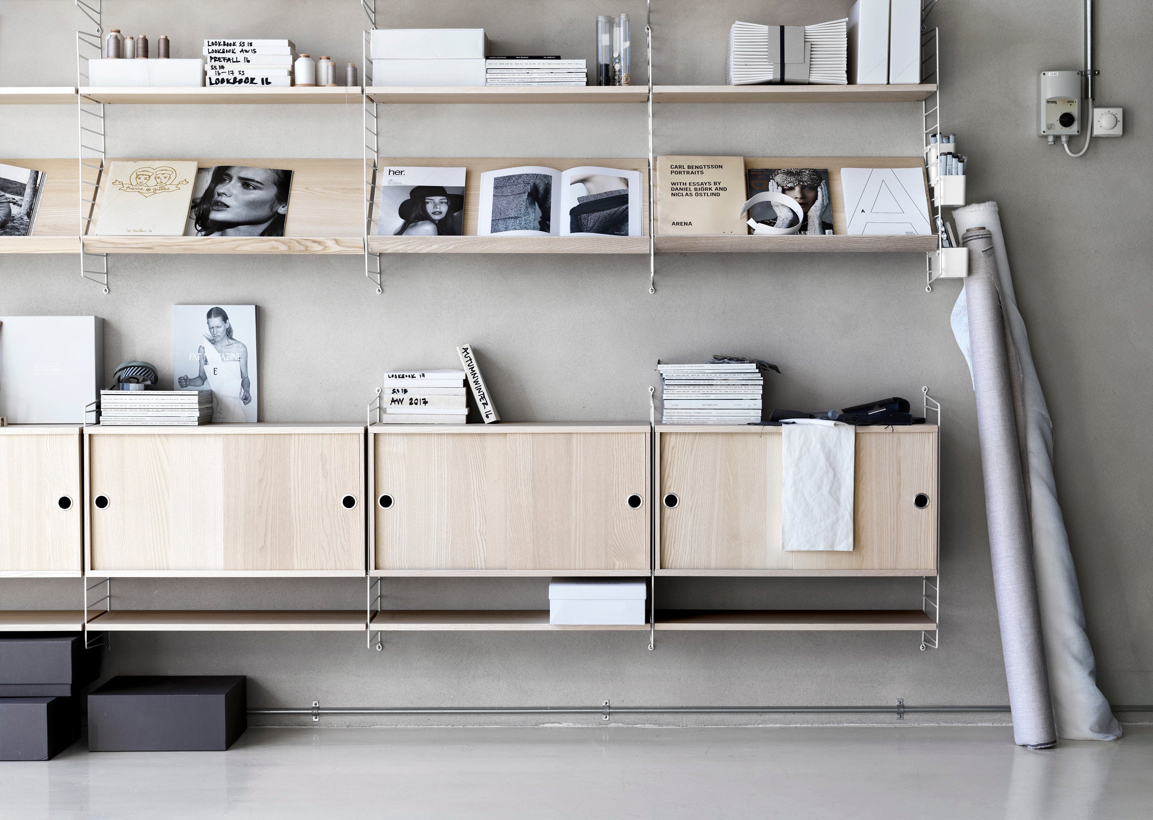 String Workspace Shelving