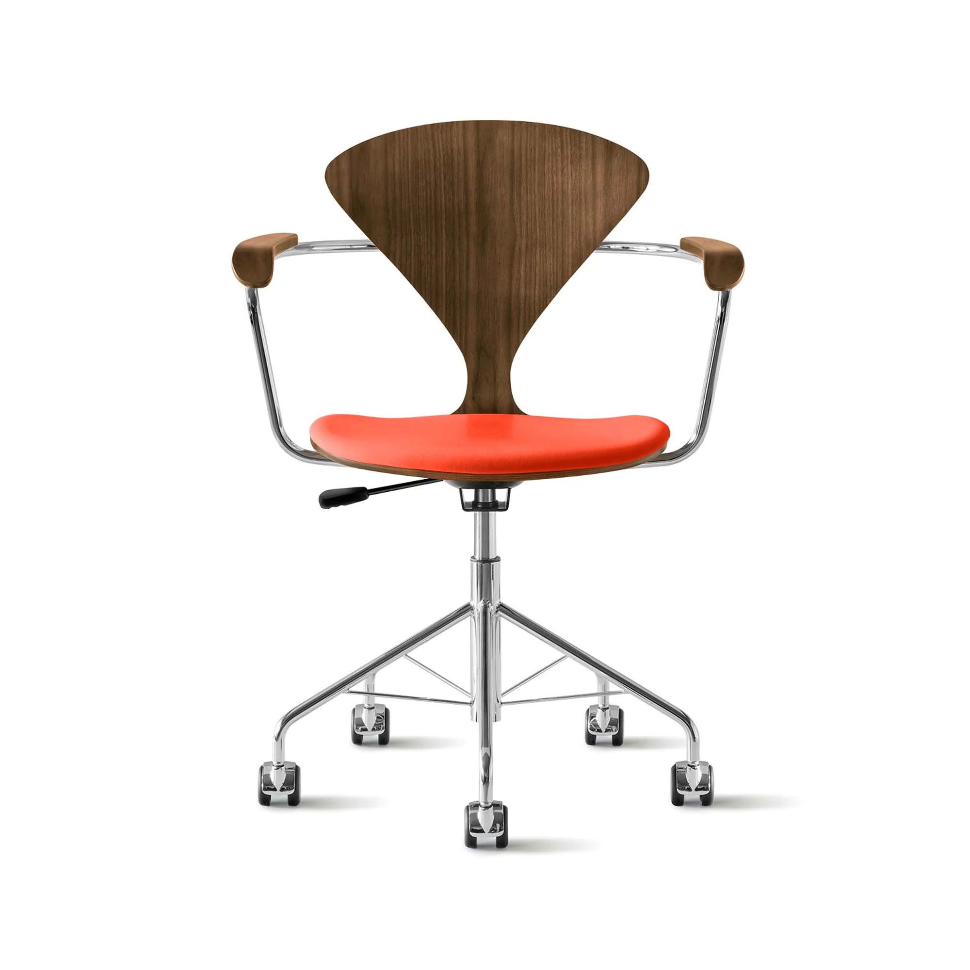 Cherner Swivel Base Armchair with Seat Pad