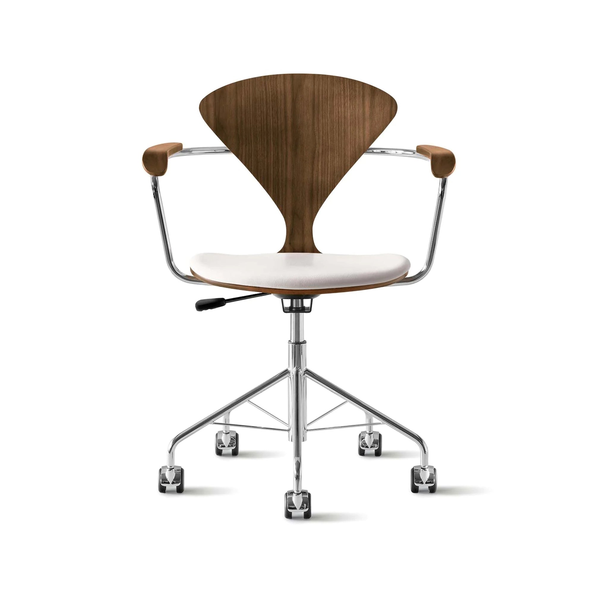 Cherner Swivel Base Armchair with Seat Pad