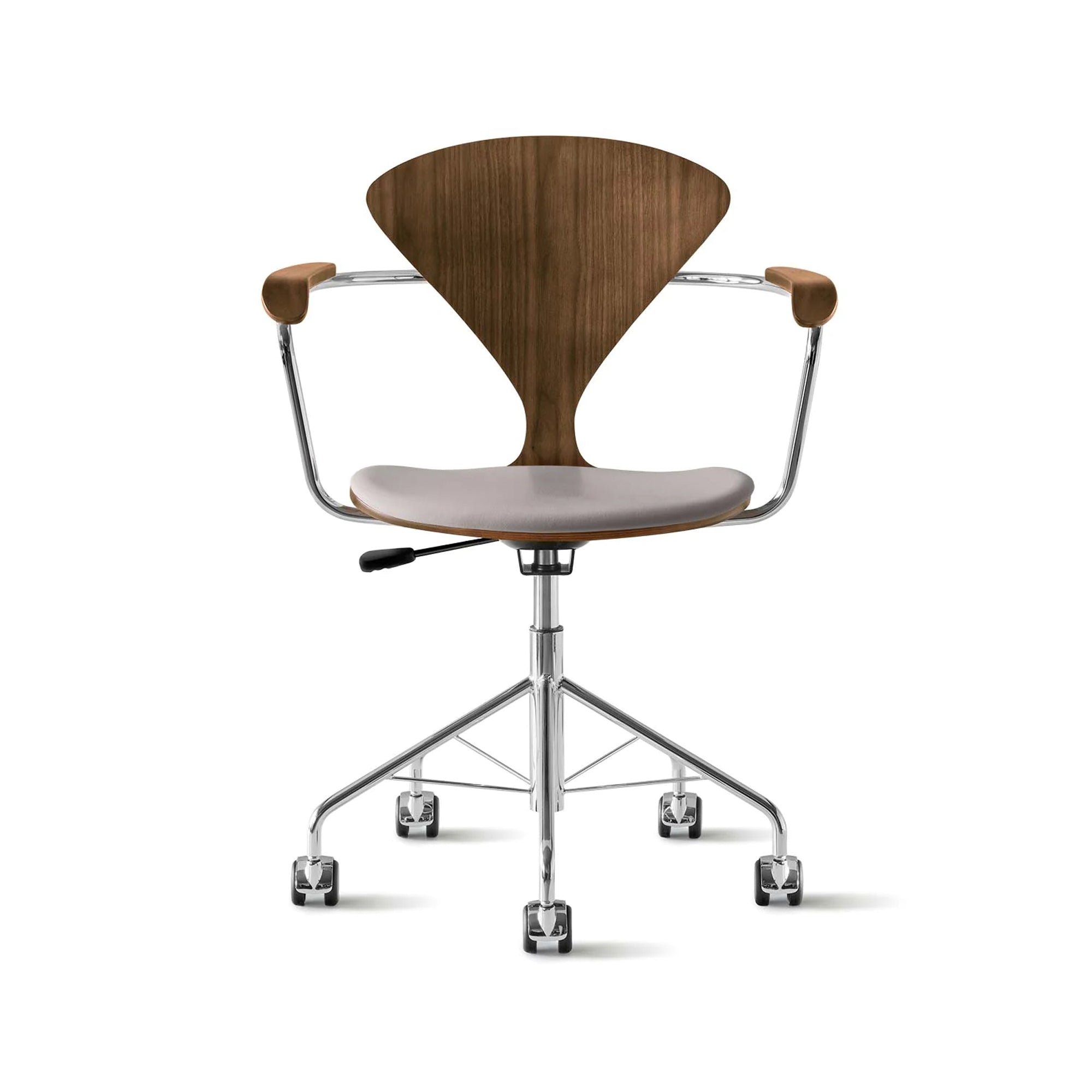 Cherner Swivel Base Armchair with Seat Pad