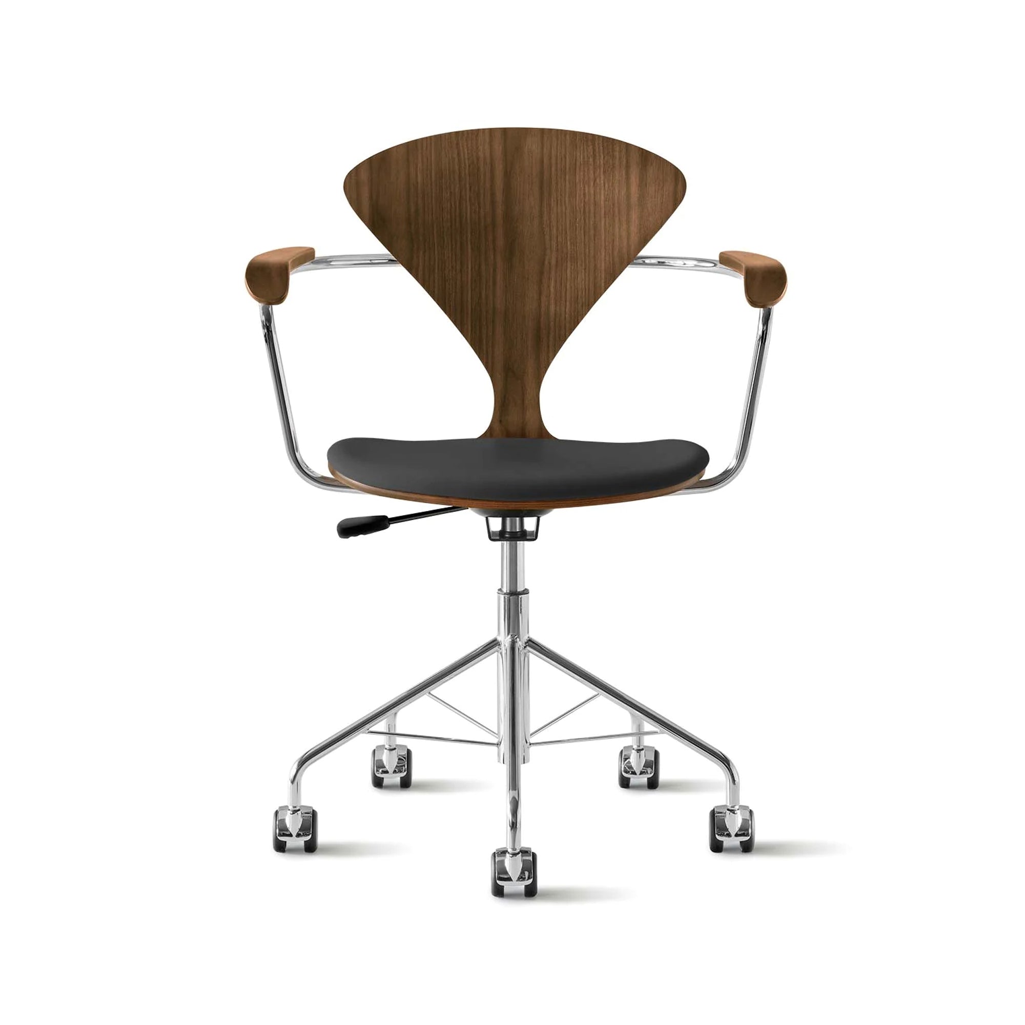 Cherner Swivel Base Armchair with Seat Pad