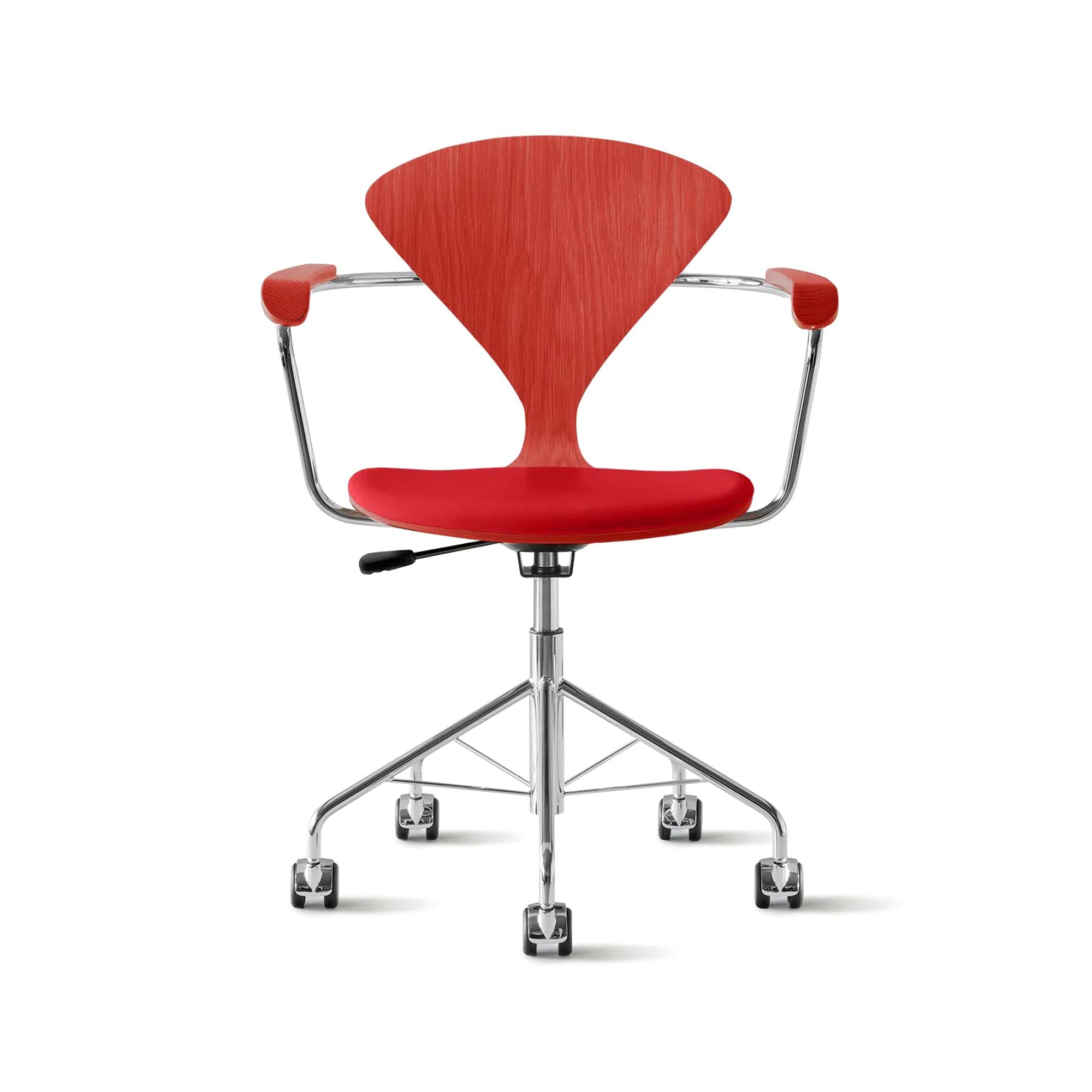 Cherner Swivel Base Armchair with Seat Pad