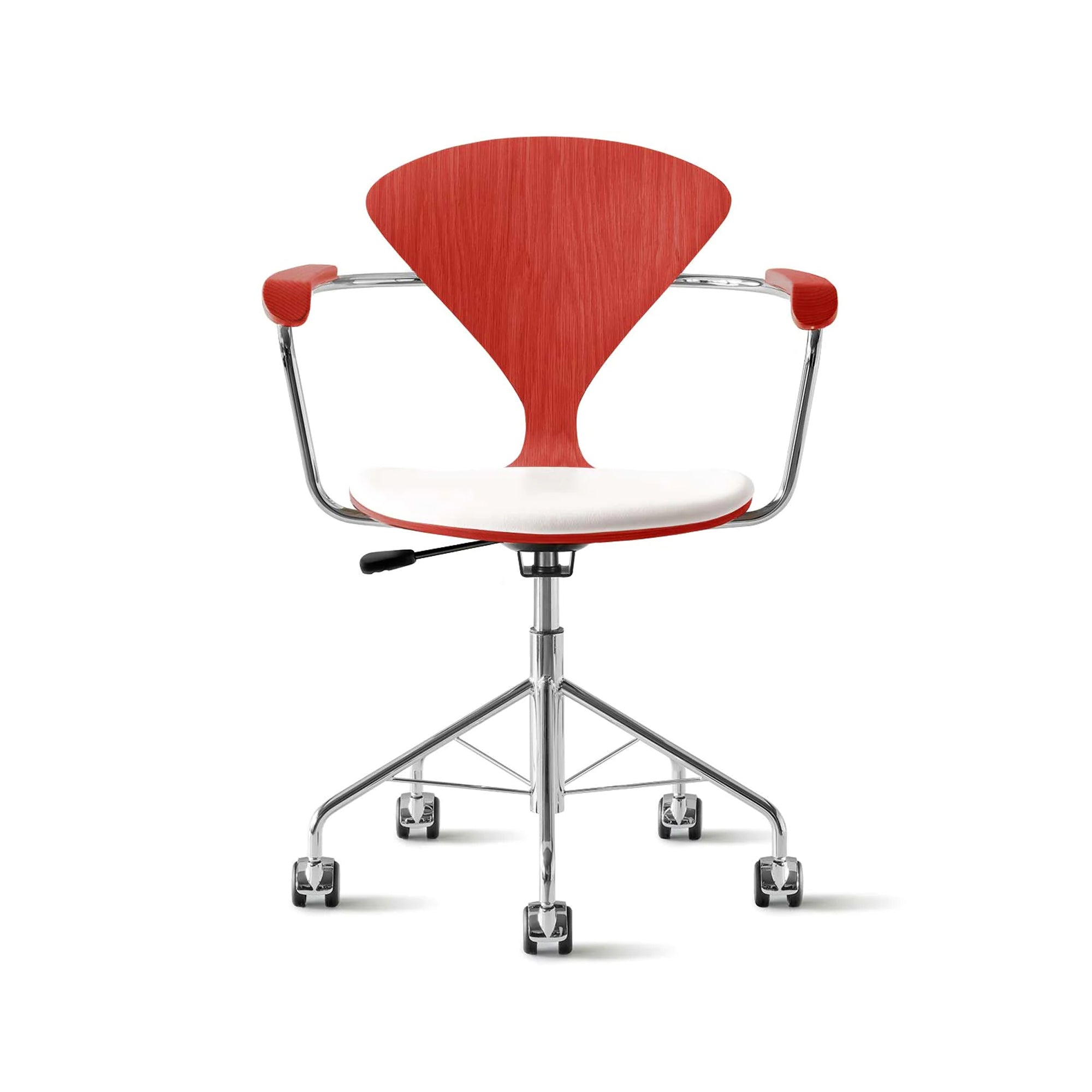 Cherner Swivel Base Armchair with Seat Pad