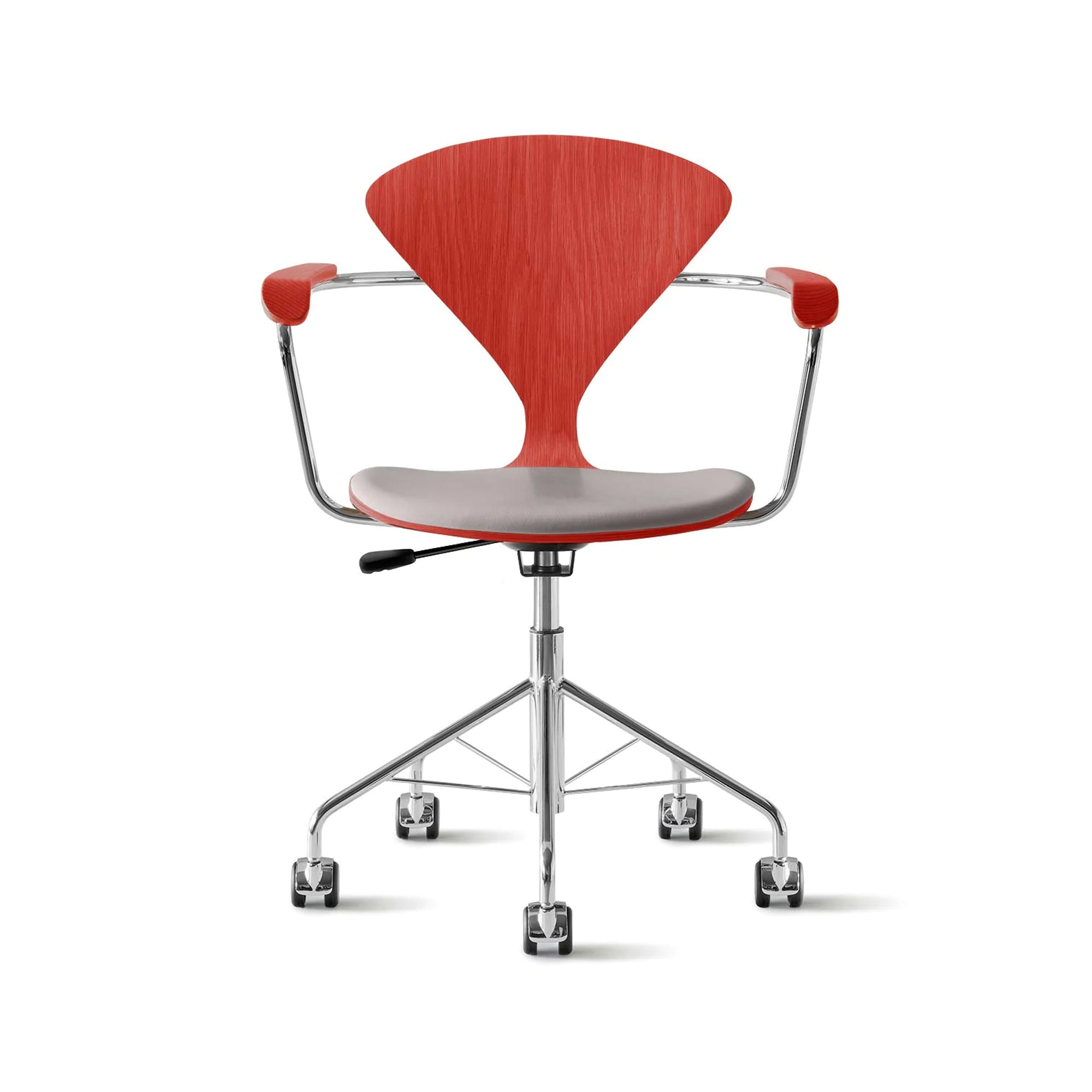 Cherner Swivel Base Armchair with Seat Pad