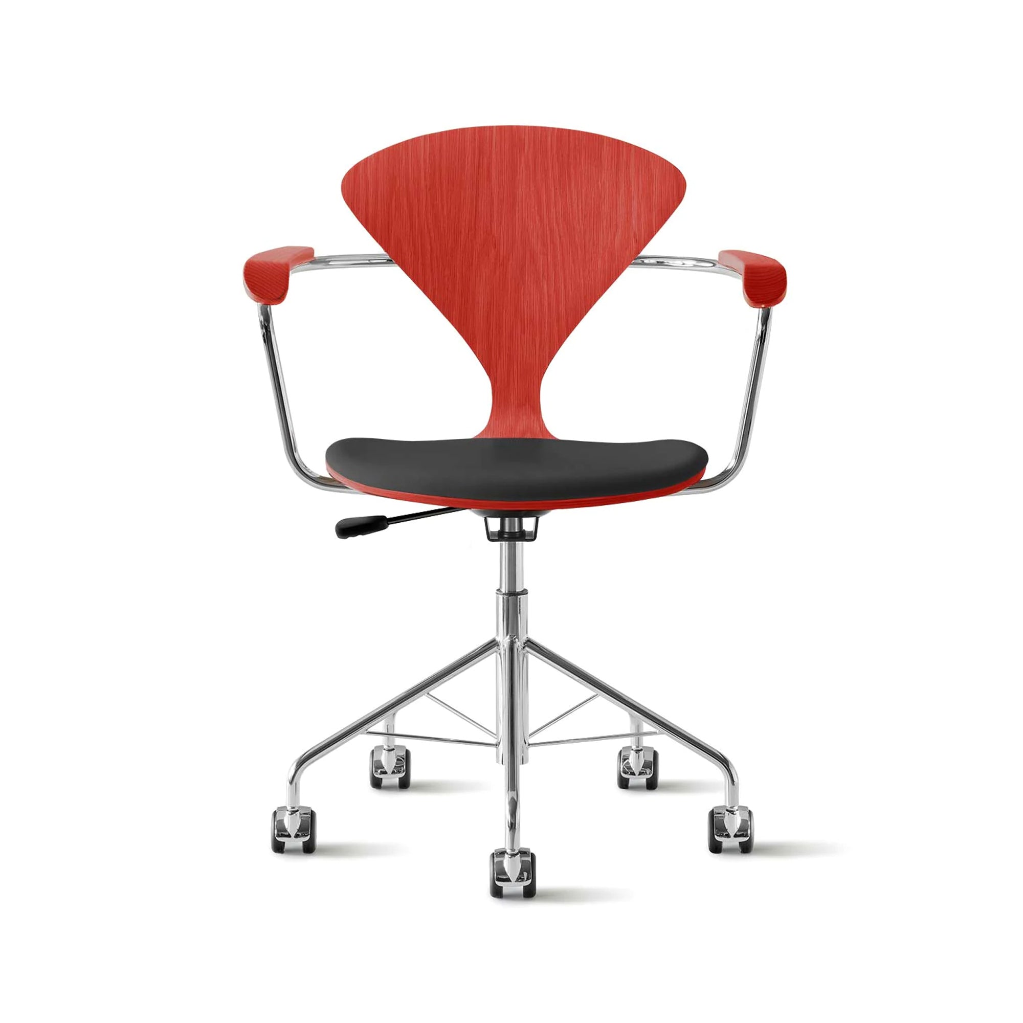 Cherner Swivel Base Armchair with Seat Pad