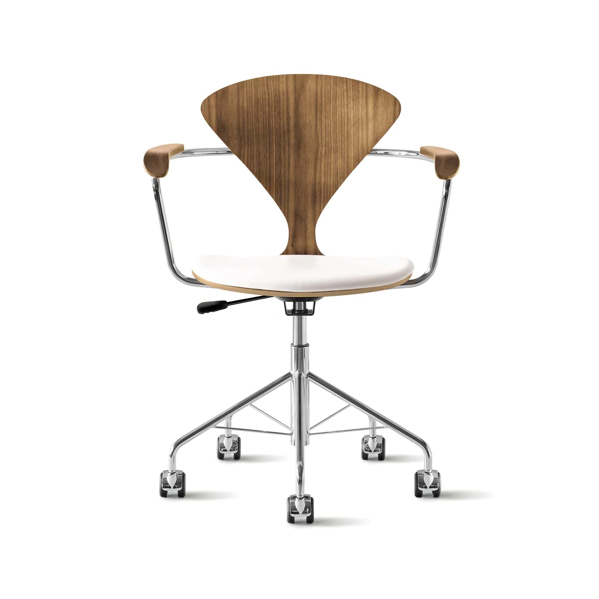 Cherner Swivel Base Armchair with Seat Pad