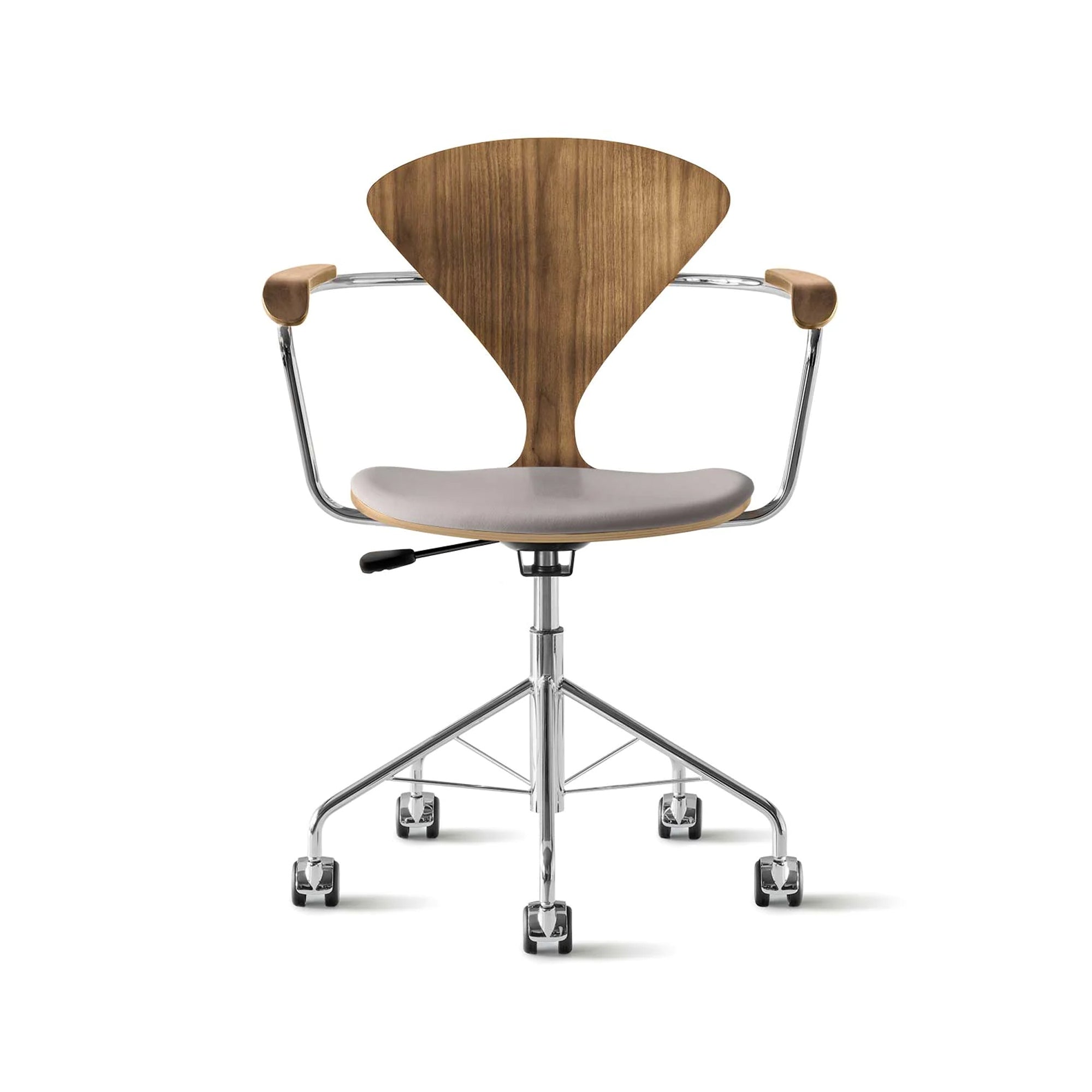 Cherner Swivel Base Armchair with Seat Pad