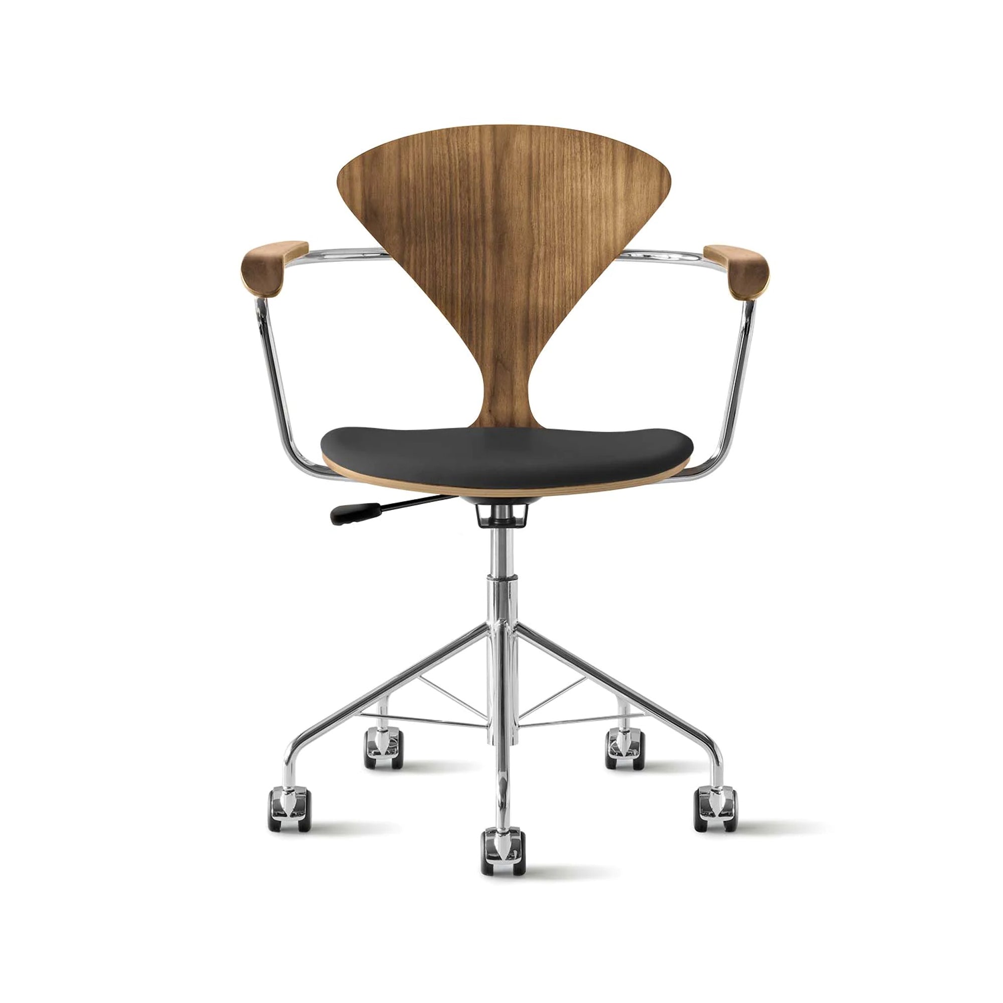 Cherner Swivel Base Armchair with Seat Pad