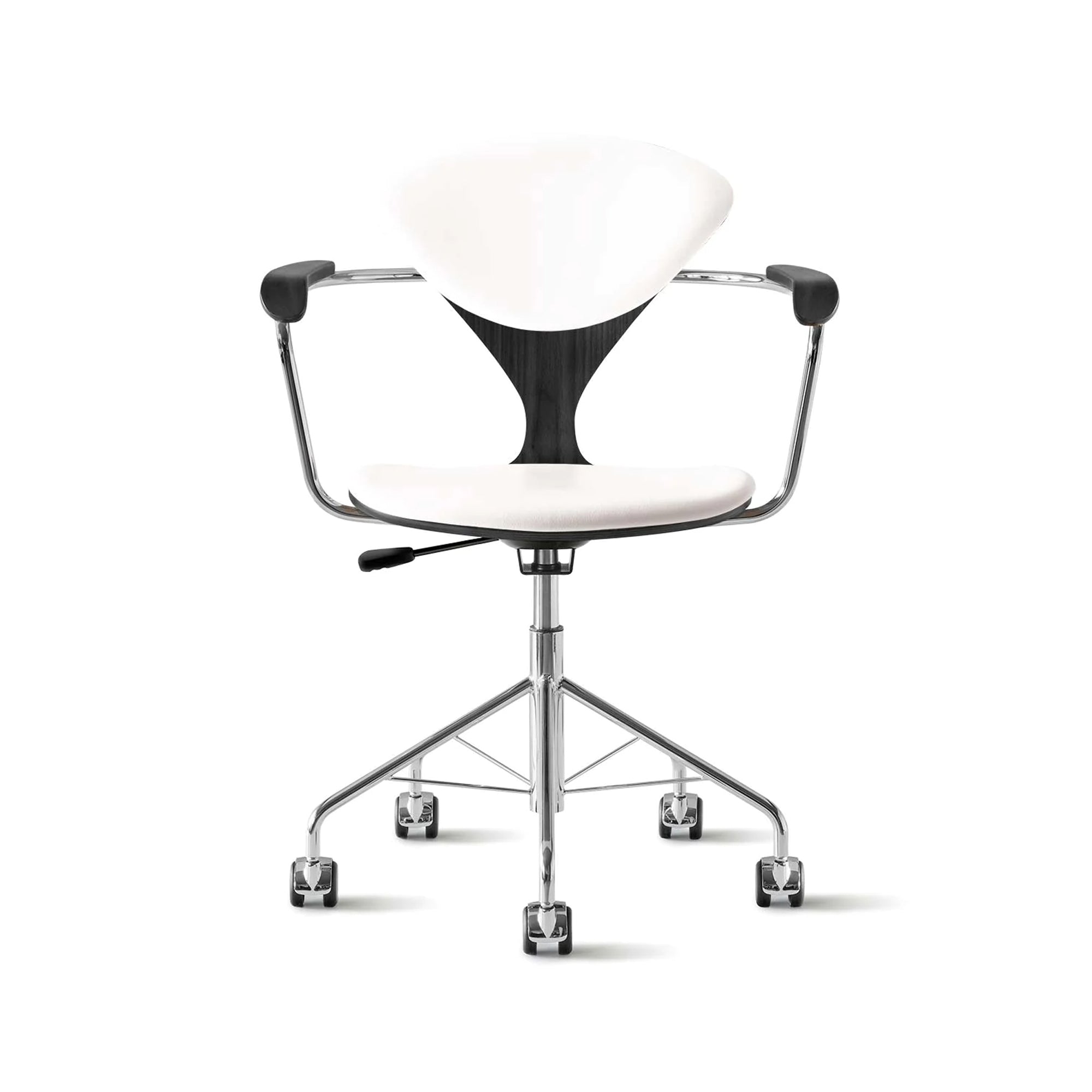 Cherner Swivel Base Armchair with Seat and Back Pads