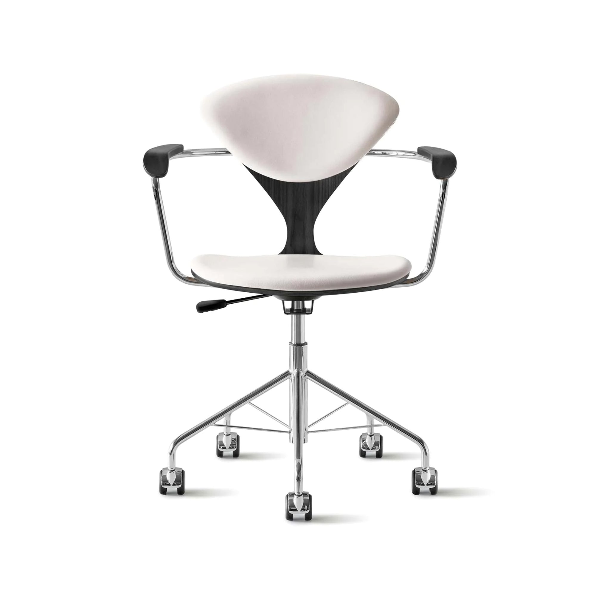 Cherner Swivel Base Armchair with Seat and Back Pads