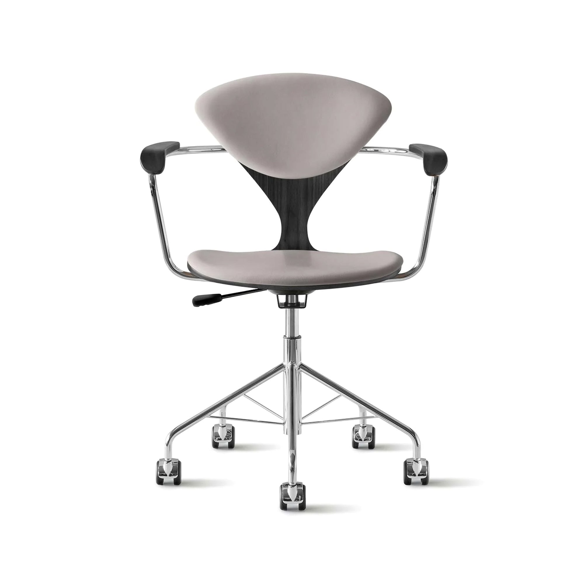 Cherner Swivel Base Armchair with Seat and Back Pads