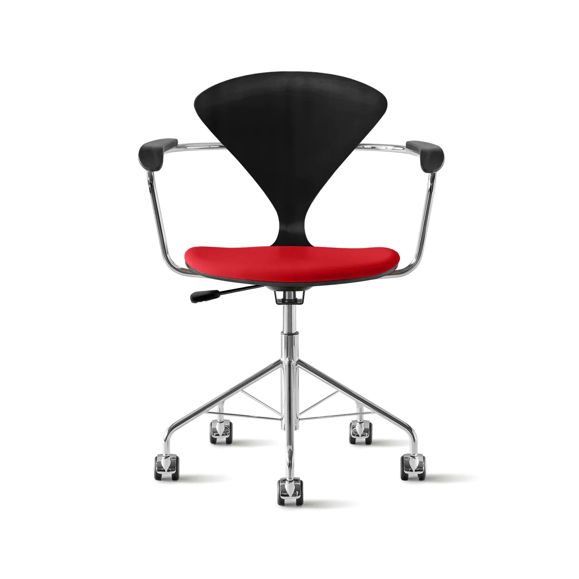 Cherner Swivel Base Armchair with Seat Pad