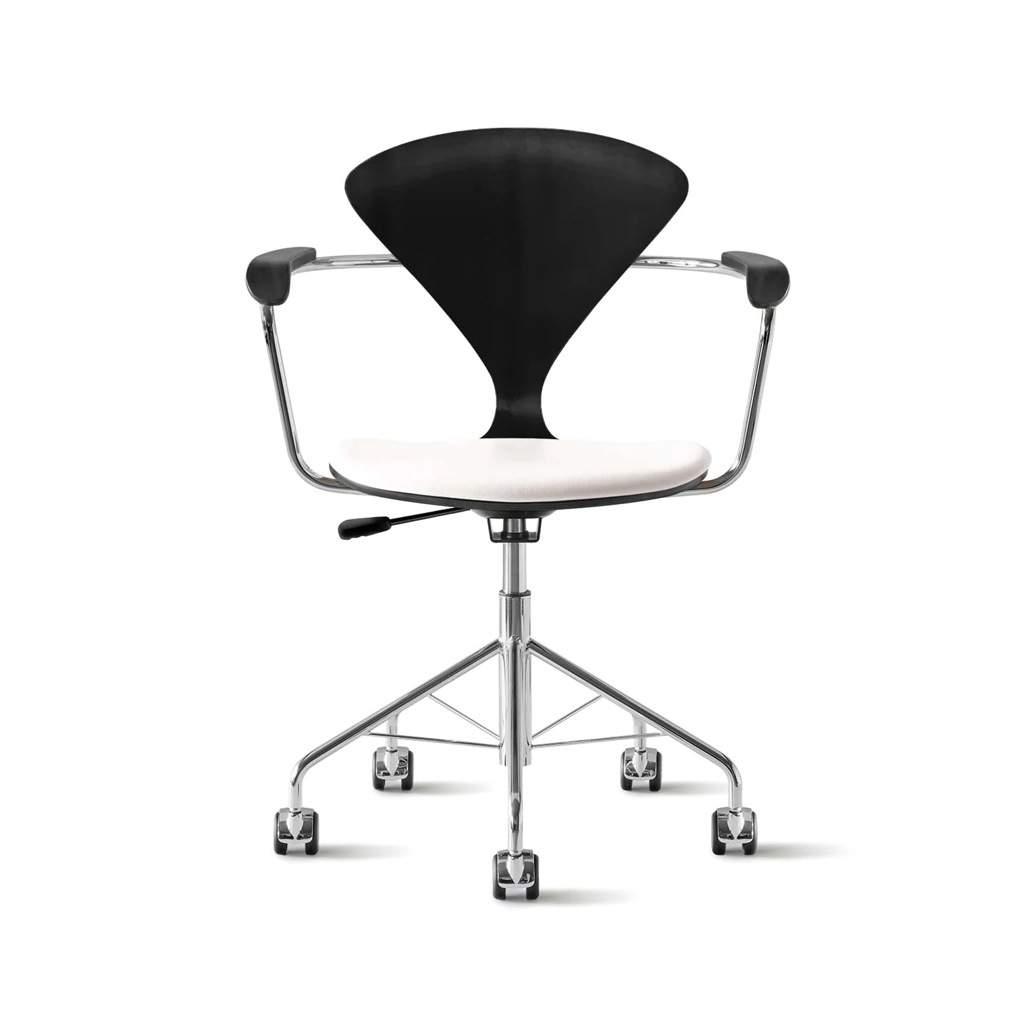 Cherner Swivel Base Armchair with Seat Pad