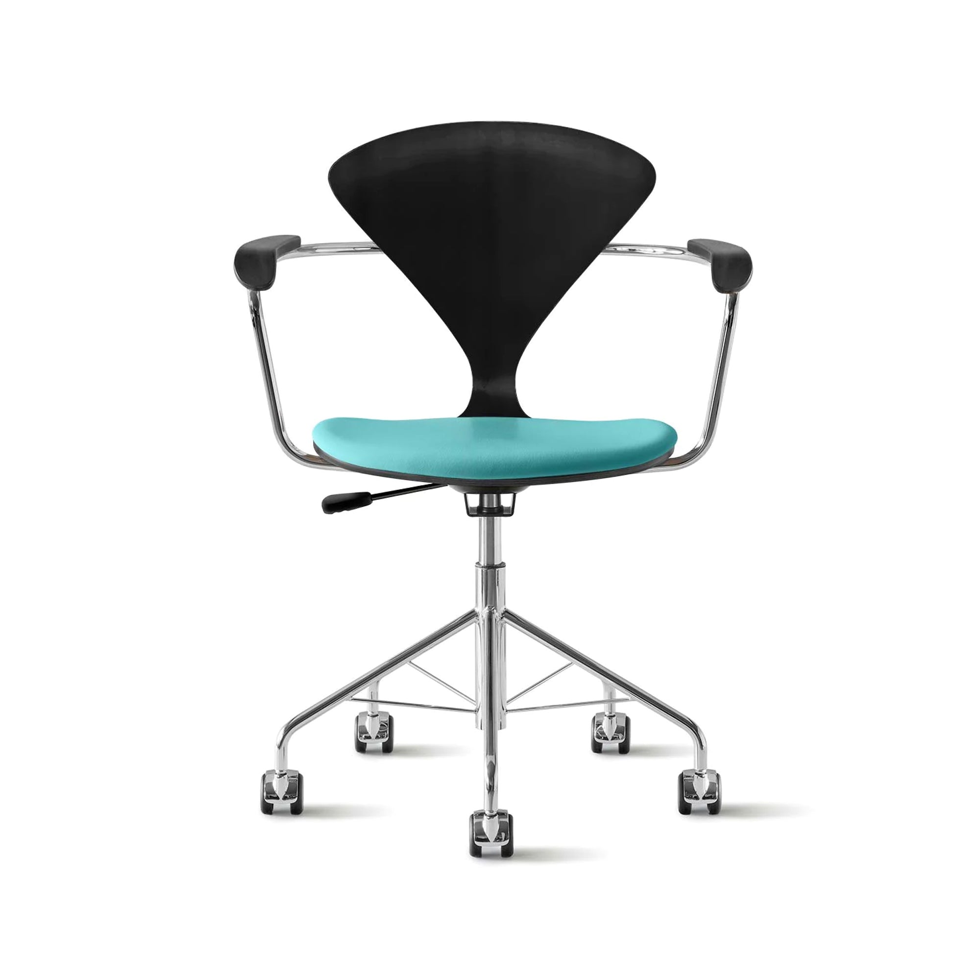 Cherner Swivel Base Armchair with Seat Pad