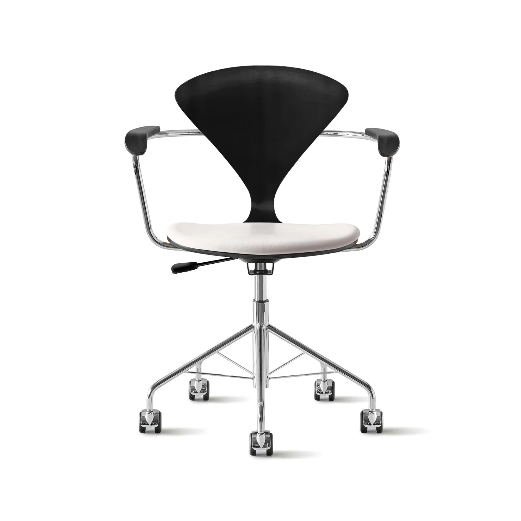 Cherner Swivel Base Armchair with Seat Pad