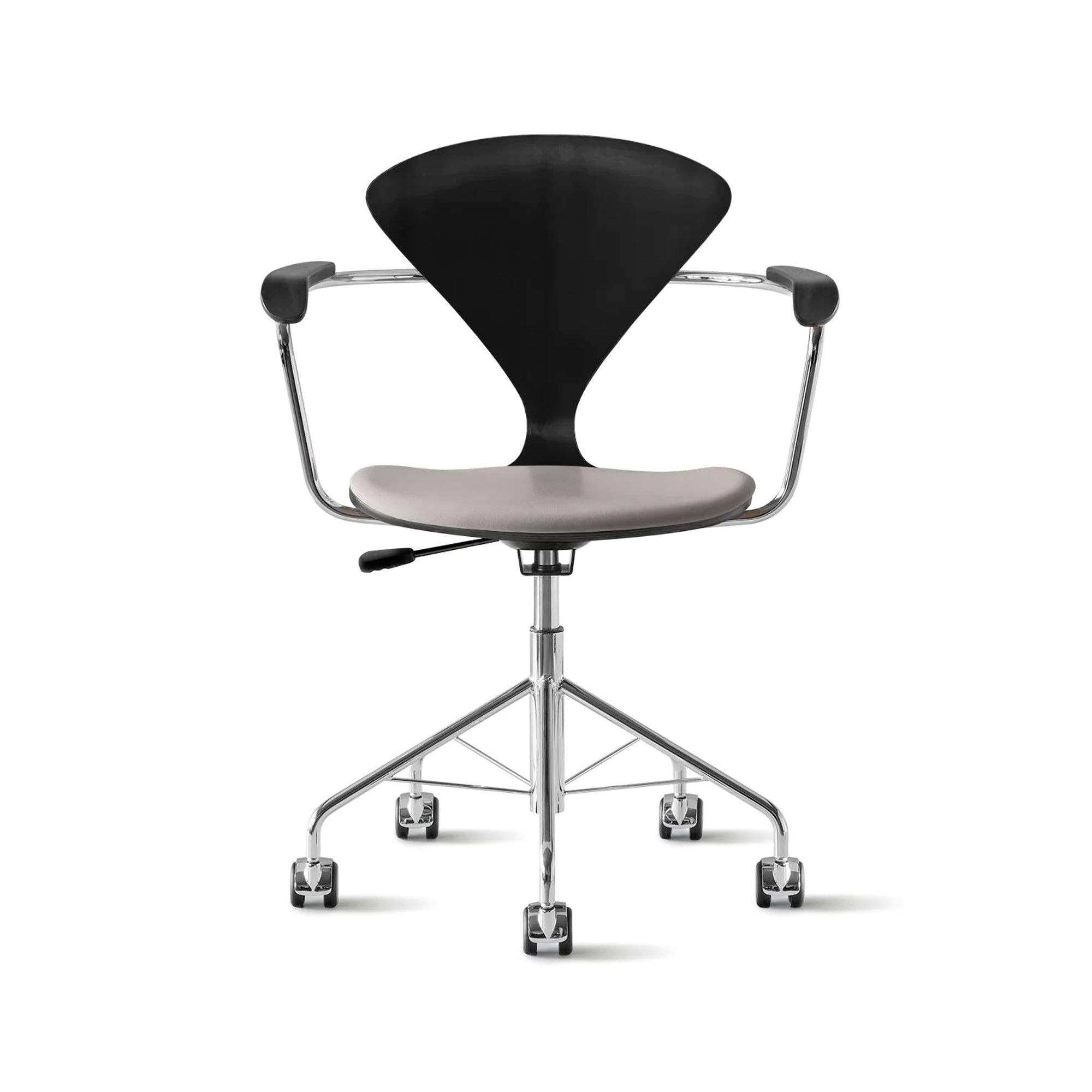 Cherner Swivel Base Armchair with Seat Pad