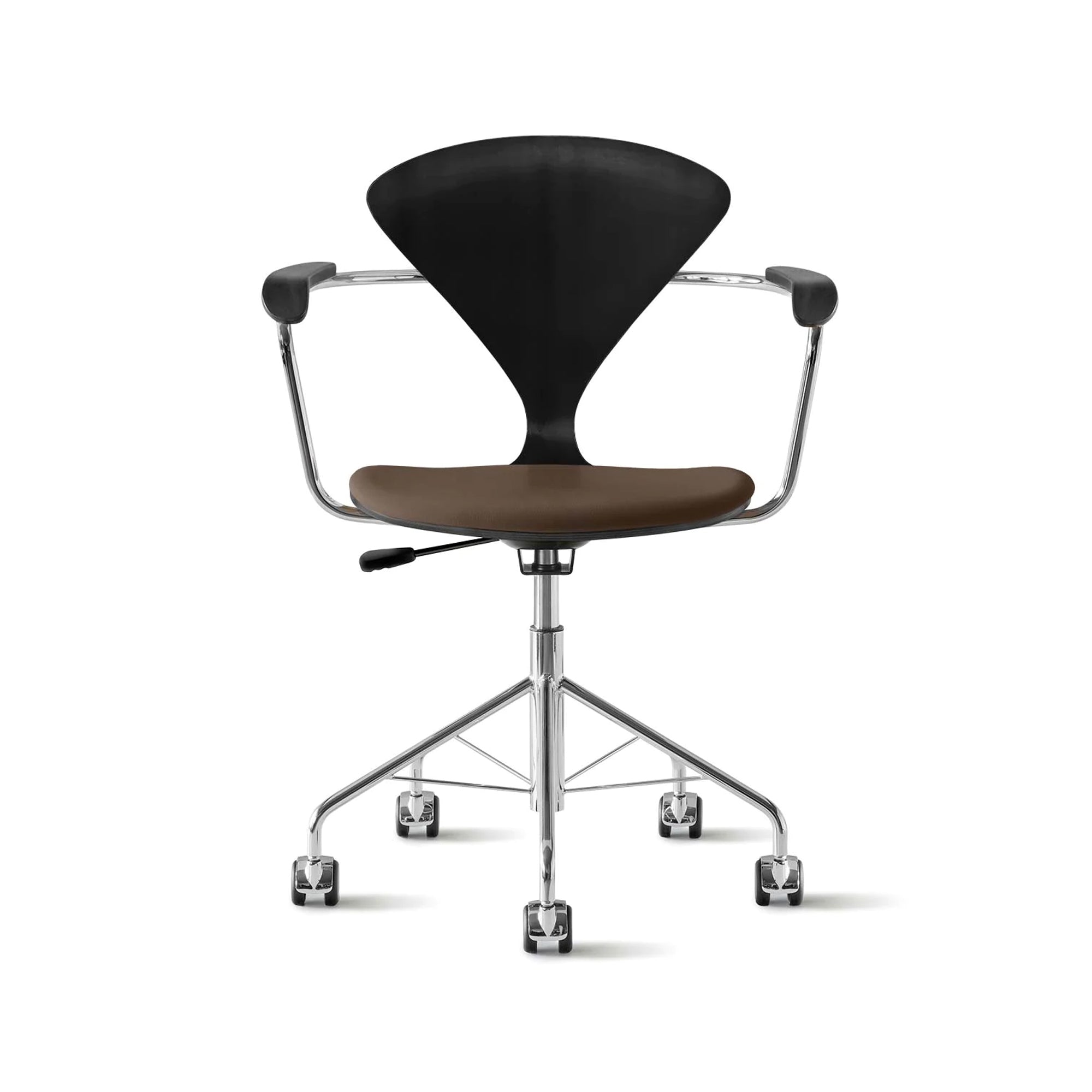 Cherner Swivel Base Armchair with Seat Pad