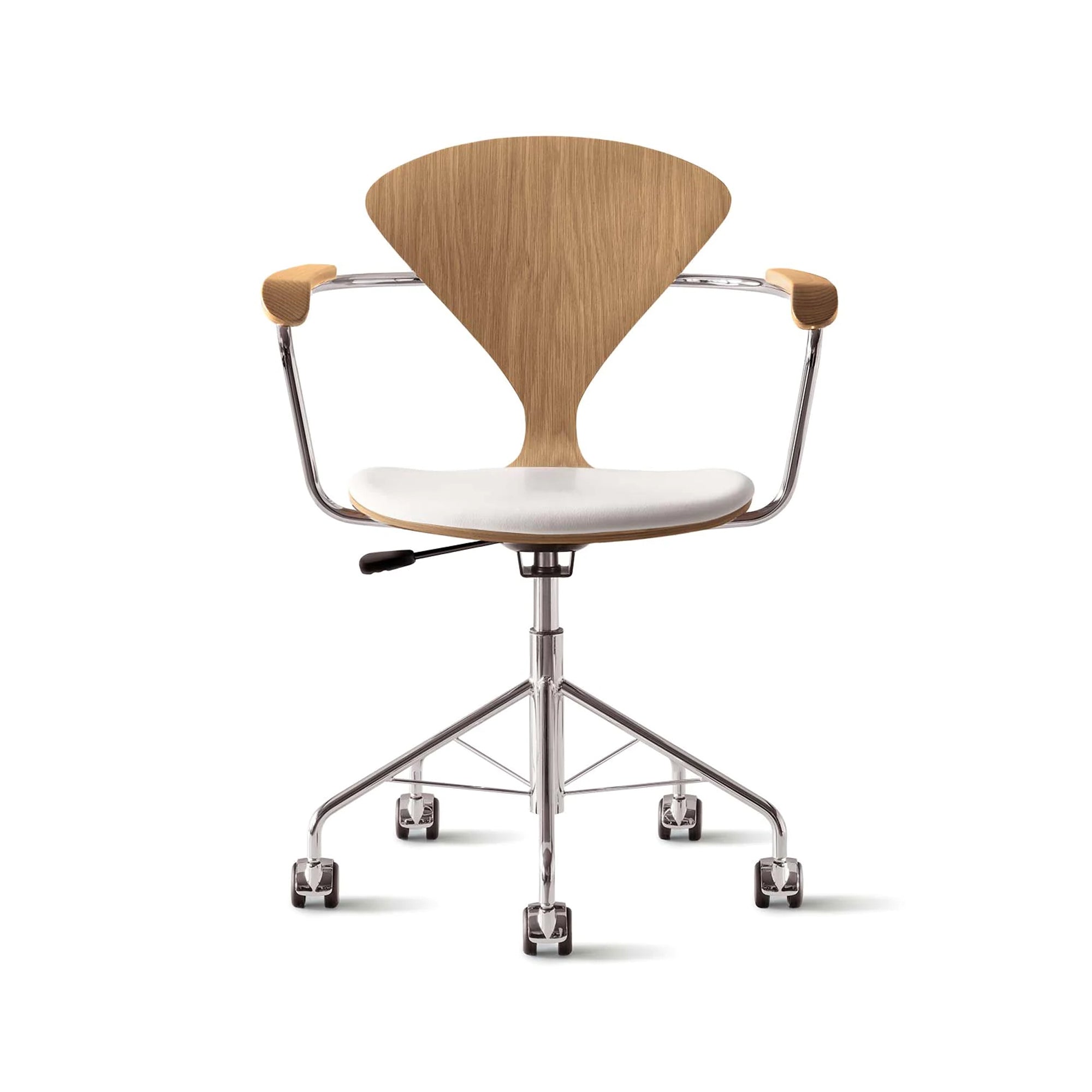 Cherner Swivel Base Armchair with Seat Pad