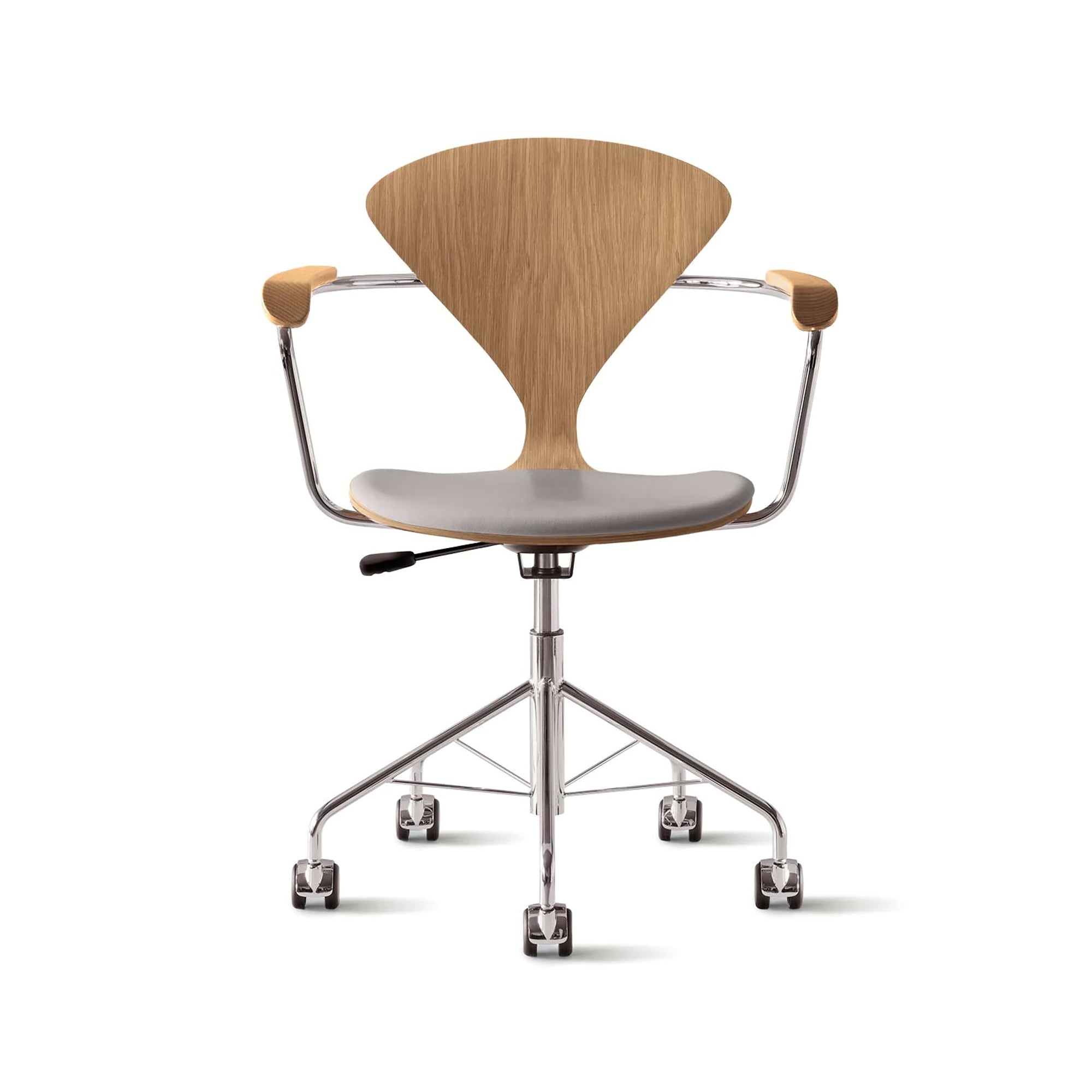 Cherner Swivel Base Armchair with Seat Pad
