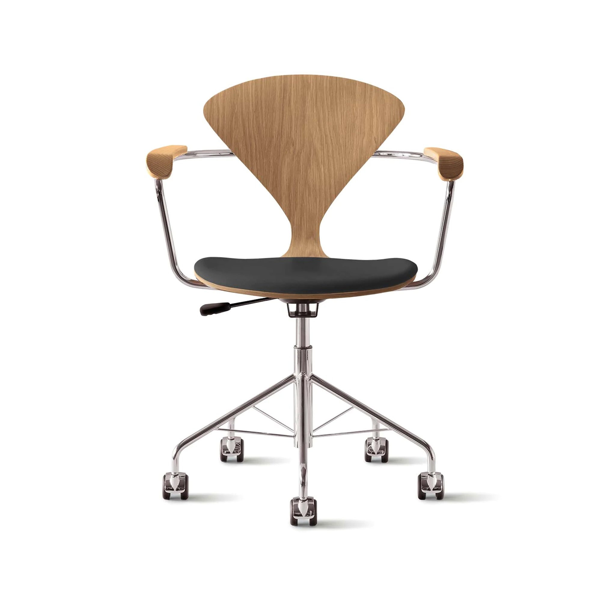 Cherner Swivel Base Armchair with Seat Pad
