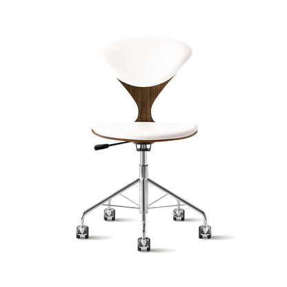 Cherner Swivel Base Chair with Seat and Back Pads