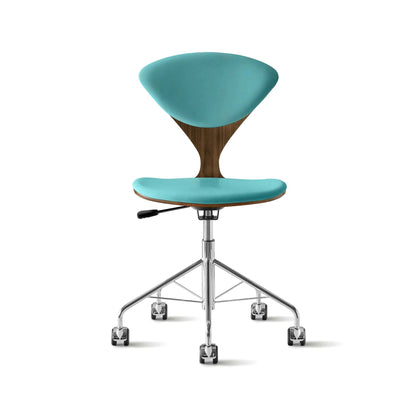 Cherner Swivel Base Chair with Seat and Back Pads