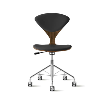 Cherner Swivel Base Chair with Seat and Back Pads