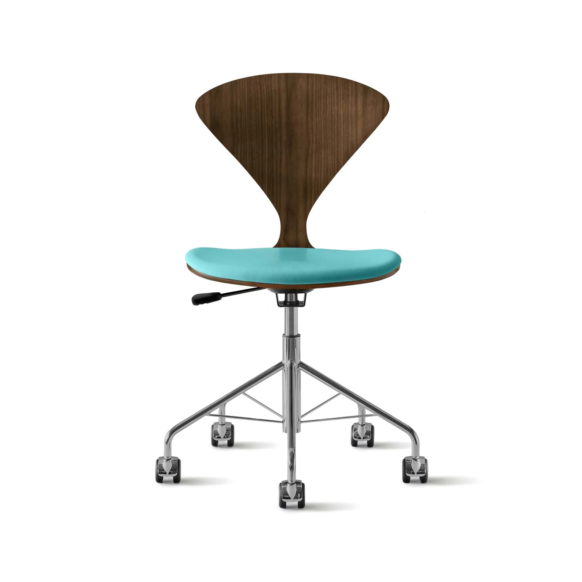 Cherner Swivel Base Chair with Seat Pad