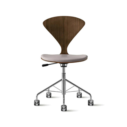 Cherner Swivel Base Chair with Seat Pad