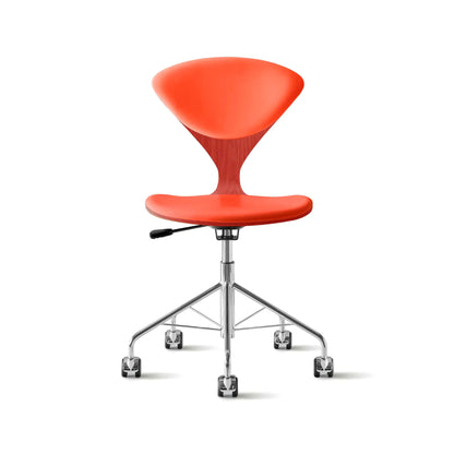 Cherner Swivel Base Chair with Seat and Back Pads